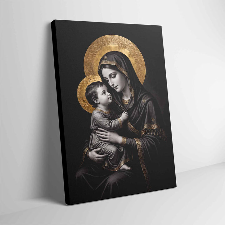 Virgin Mary and Jesus Christ