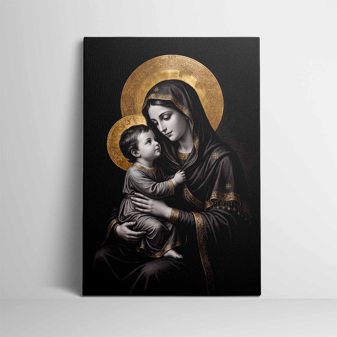 Virgin Mary and Jesus Christ