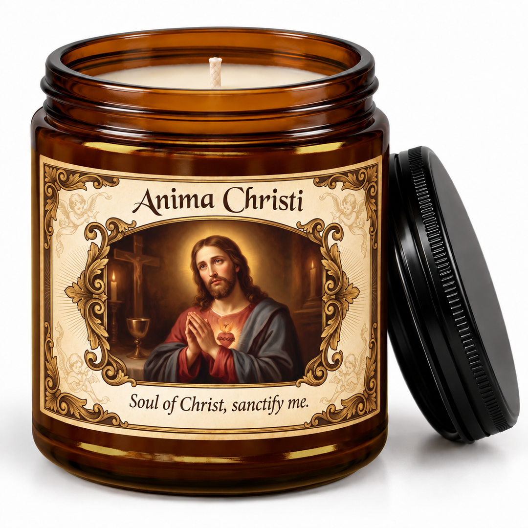 Anima Christi Prayer Candle