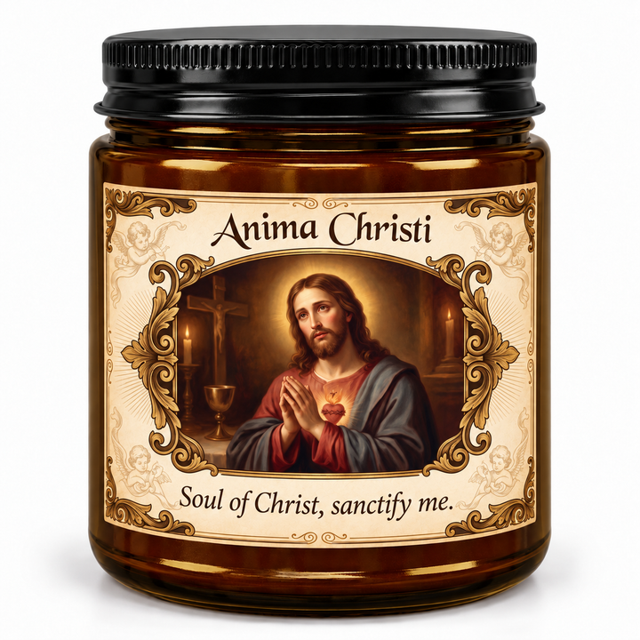 Anima Christi Prayer Candle