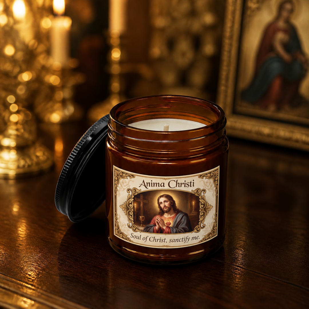 Anima Christi Prayer Candle