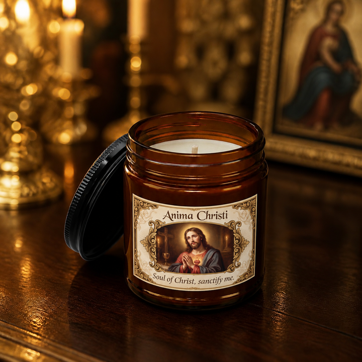 Anima Christi Prayer Candle