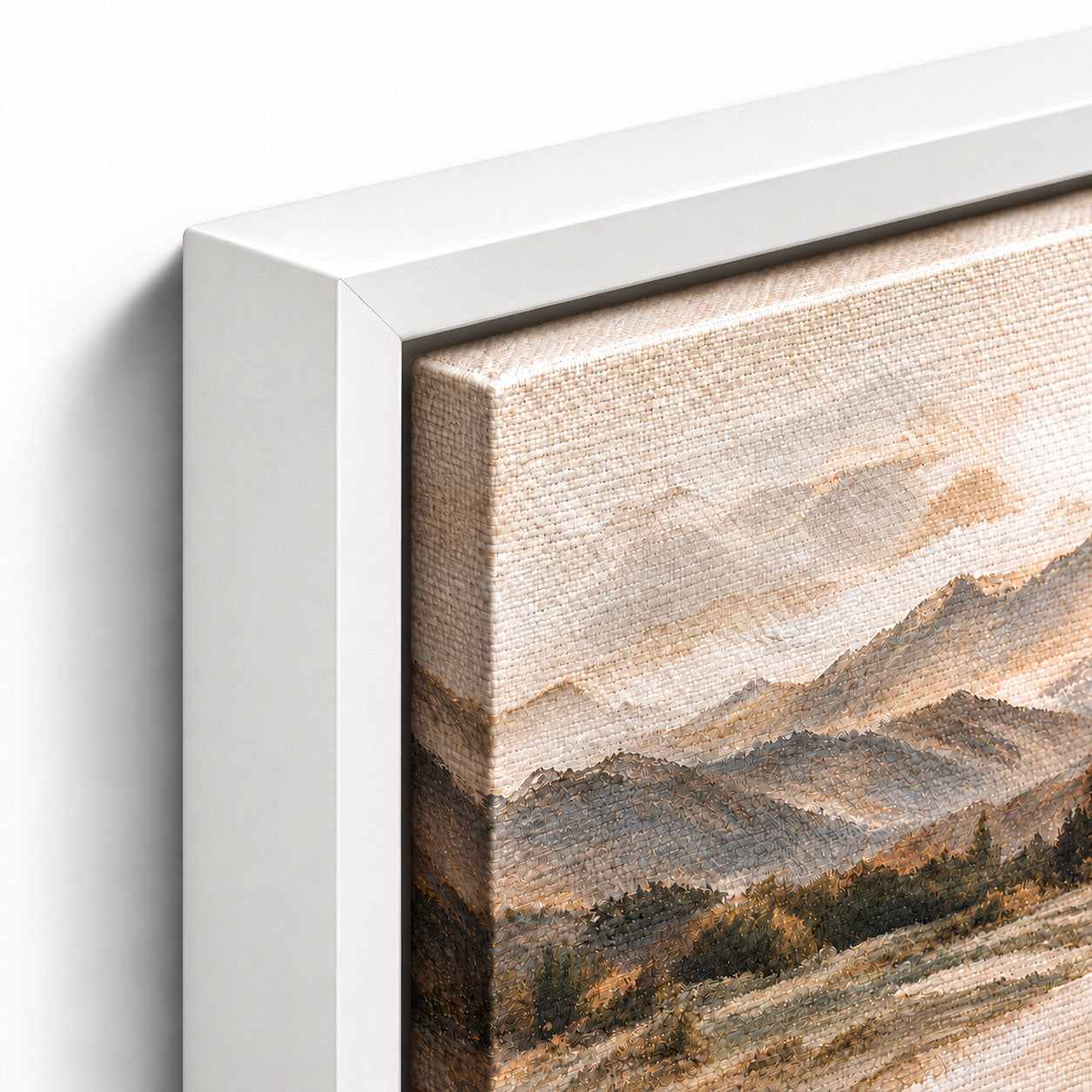 Premium White frame