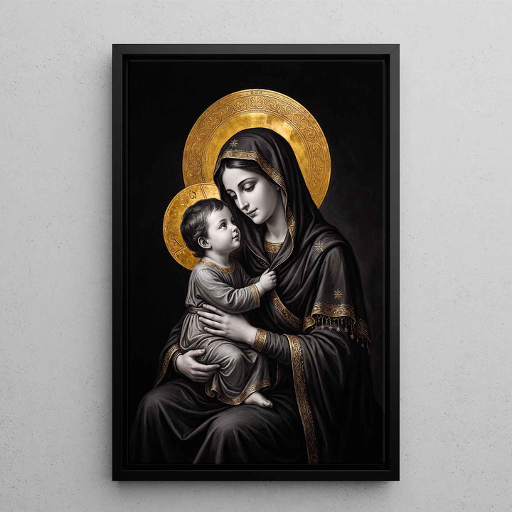 Virgin Mary and Jesus Christ