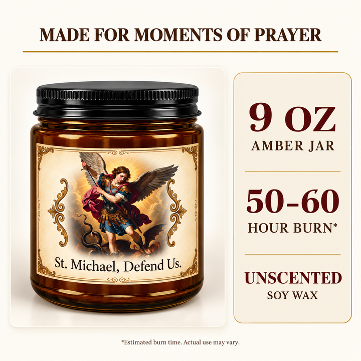 St. Michael Prayer Candle