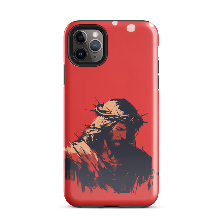 Crown Of Thorns Silhouette Tough Case for iPhone®