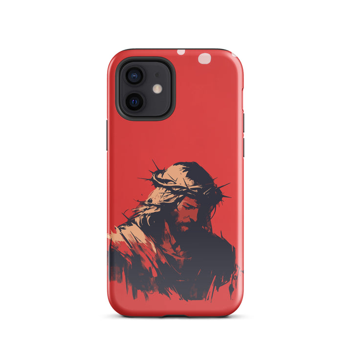 Crown Of Thorns Silhouette Tough Case for iPhone®