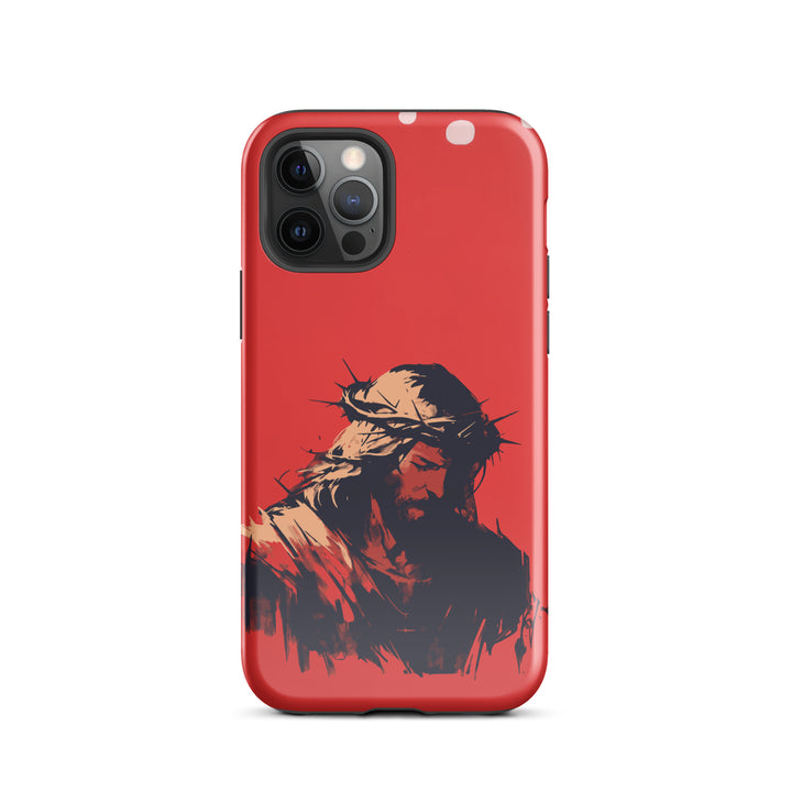 Crown Of Thorns Silhouette Tough Case for iPhone®
