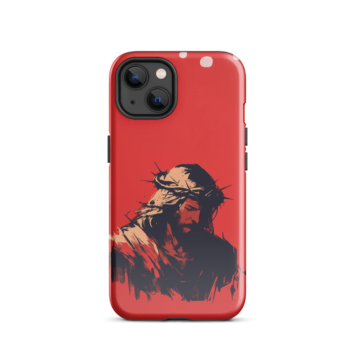 Crown Of Thorns Silhouette Tough Case for iPhone®