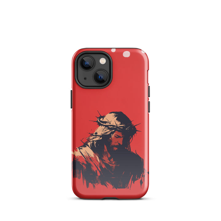 Crown Of Thorns Silhouette Tough Case for iPhone®