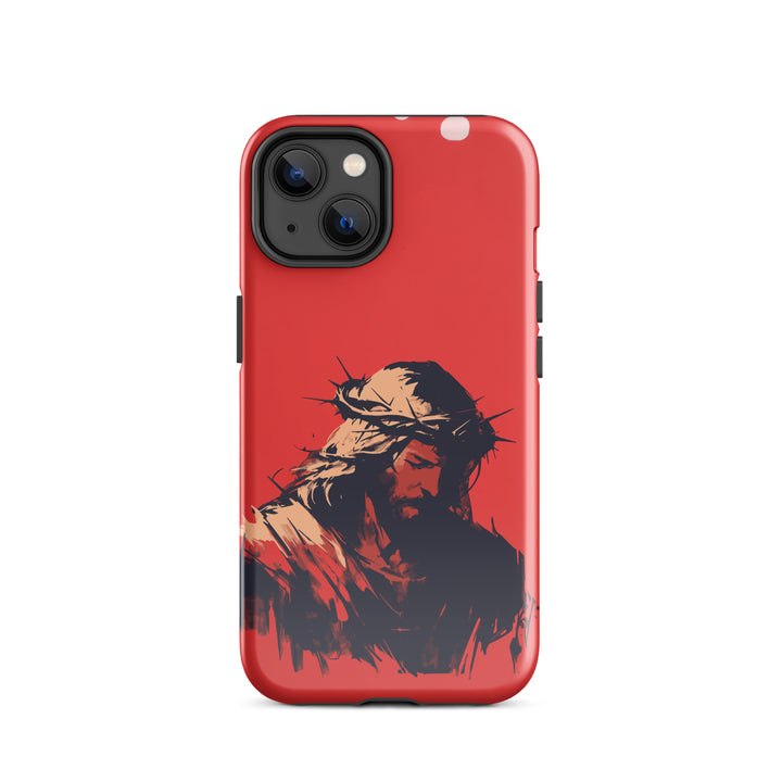 Crown Of Thorns Silhouette Tough Case for iPhone®