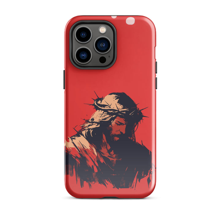 Crown Of Thorns Silhouette Tough Case for iPhone®