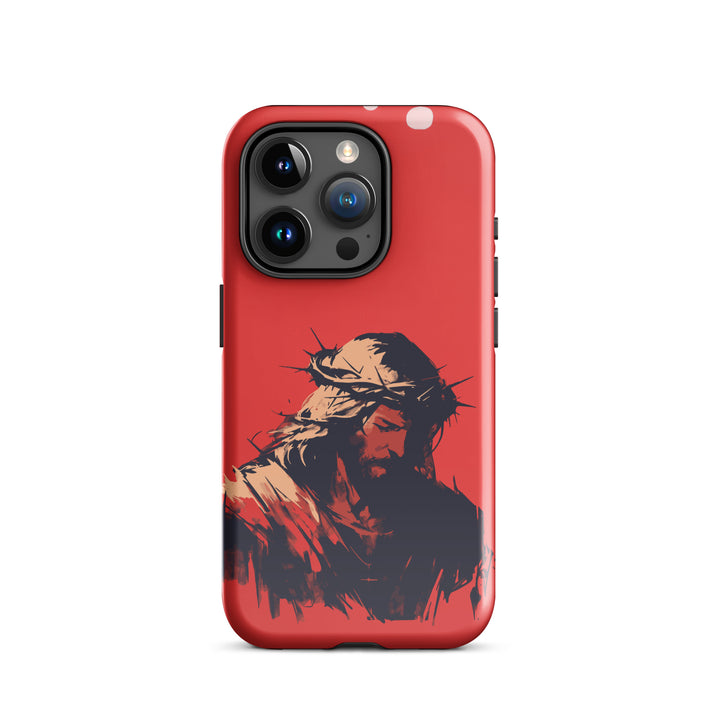 Crown Of Thorns Silhouette Tough Case for iPhone®
