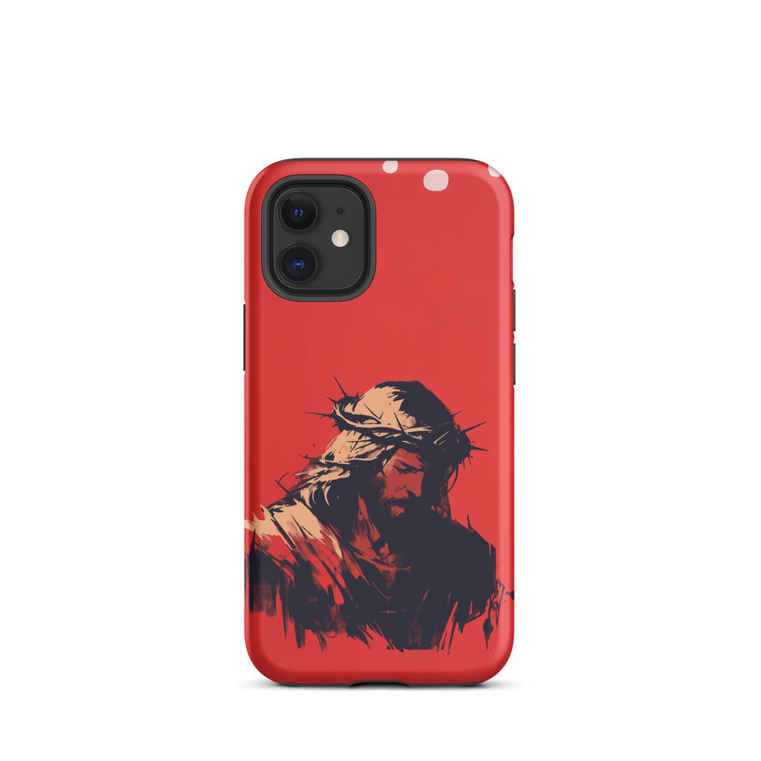 Crown Of Thorns Silhouette Tough Case for iPhone®