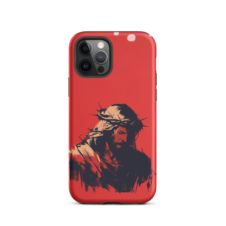 Crown Of Thorns Silhouette Tough Case for iPhone®