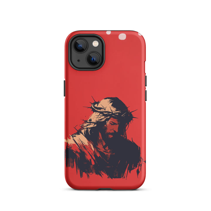 Crown Of Thorns Silhouette Tough Case for iPhone®