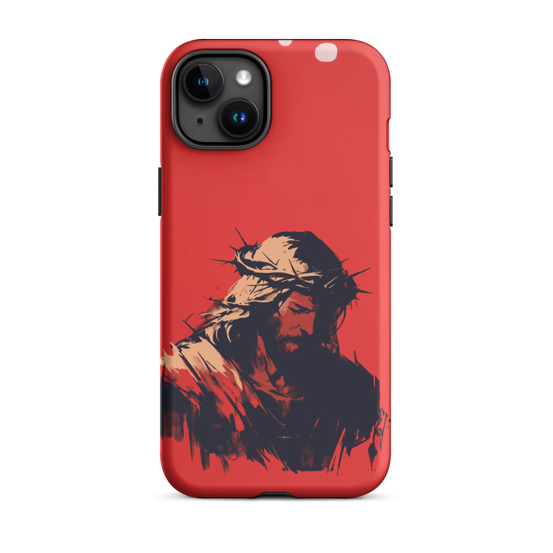 Crown Of Thorns Silhouette Tough Case for iPhone®