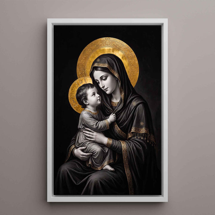 Virgin Mary and Jesus Christ